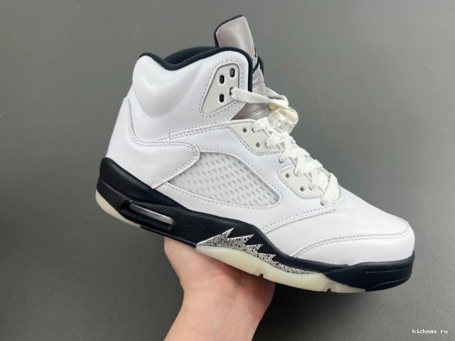 Rep MAX AIR DD0587-110 5 RETRO JORDAN BLACK' 'WHITE 0824